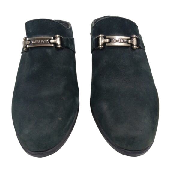 Ariat suede mules GUC size 6.5M FS2172 - Picture 4 of 9